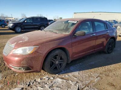 2012 Chrysler 200 Limited, красный — VIN 1C3CCBCG9CN245660, Copart
