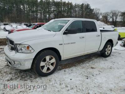 2012 Dodge RAM 1500 SLT, белый — VIN 1C6RD7LT3CS125763, Copart
