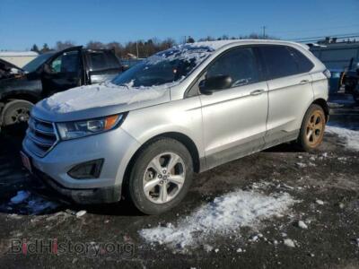 2016 Ford EDGE SE, серебристый — VIN 2FMPK4G97GBC25234, Copart
