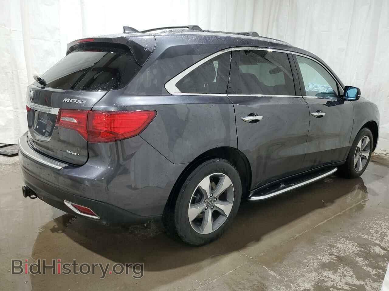 2014 ACURA MDX - VIN: 5FRYD4H2XEB035382 - Фото 3