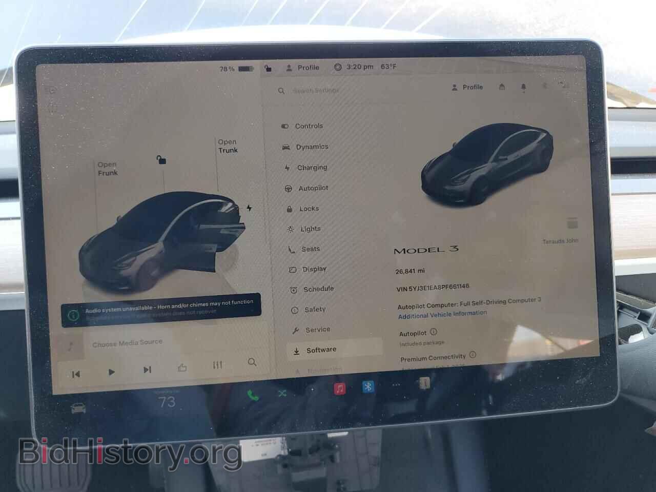 2023 TESLA MODEL 3 - VIN: 5YJ3E1EA8PF661146 - Фото 9