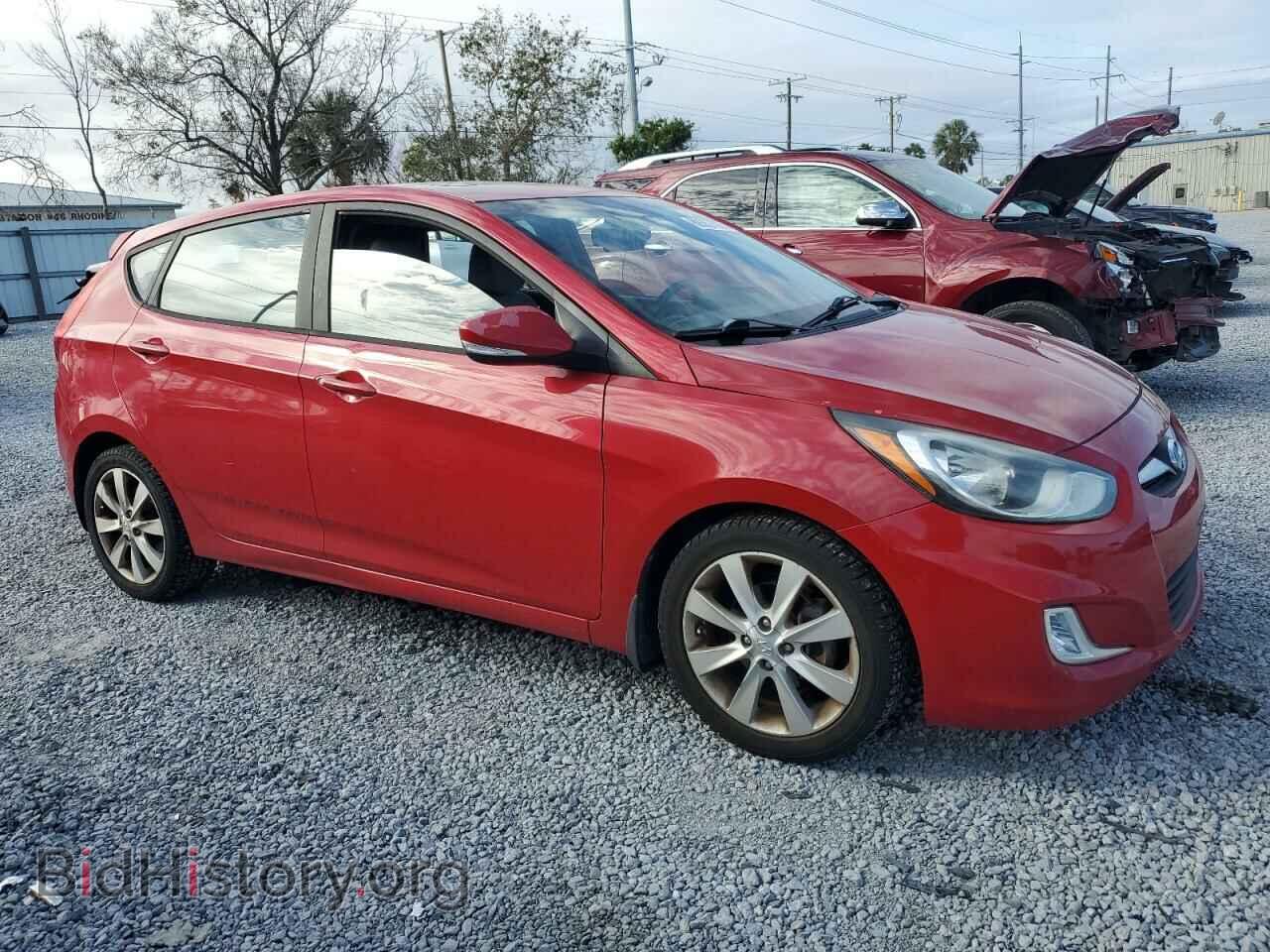 2013 HYUNDAI ACCENT - VIN: KMHCU5AE9DU102660 - Фото 4