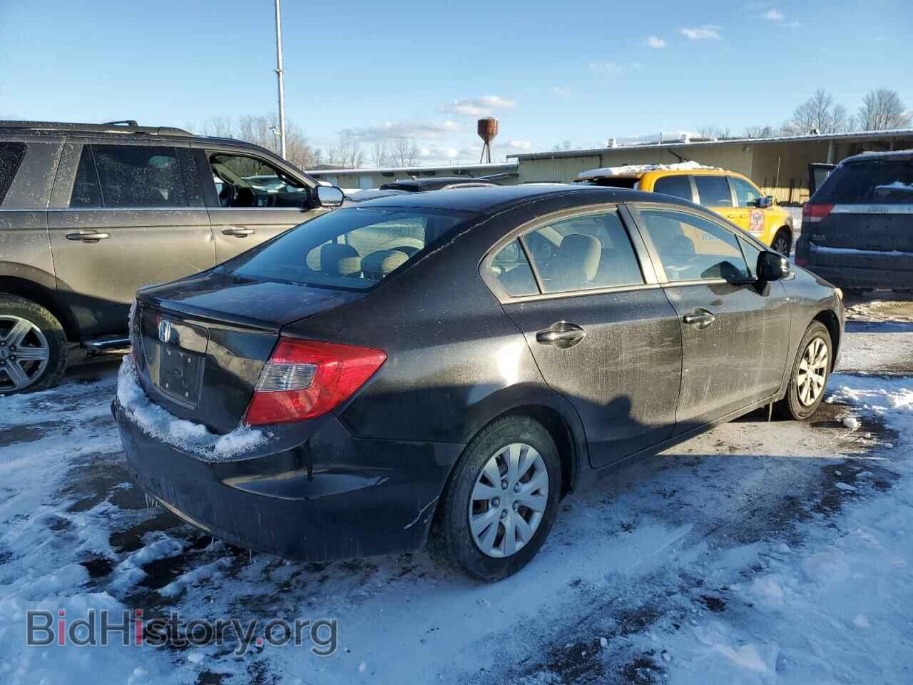 2012 HONDA CIVIC - VIN: 19XFB2F56CE371176 - Фото 3