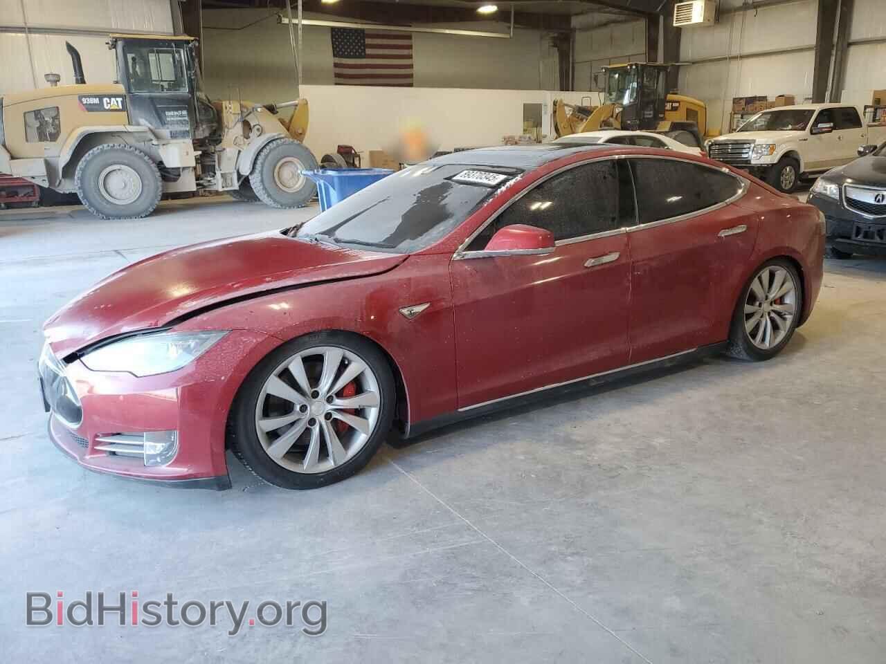 Фотография 5YJSA1E40FF114498 - TESLA MODEL S 2015