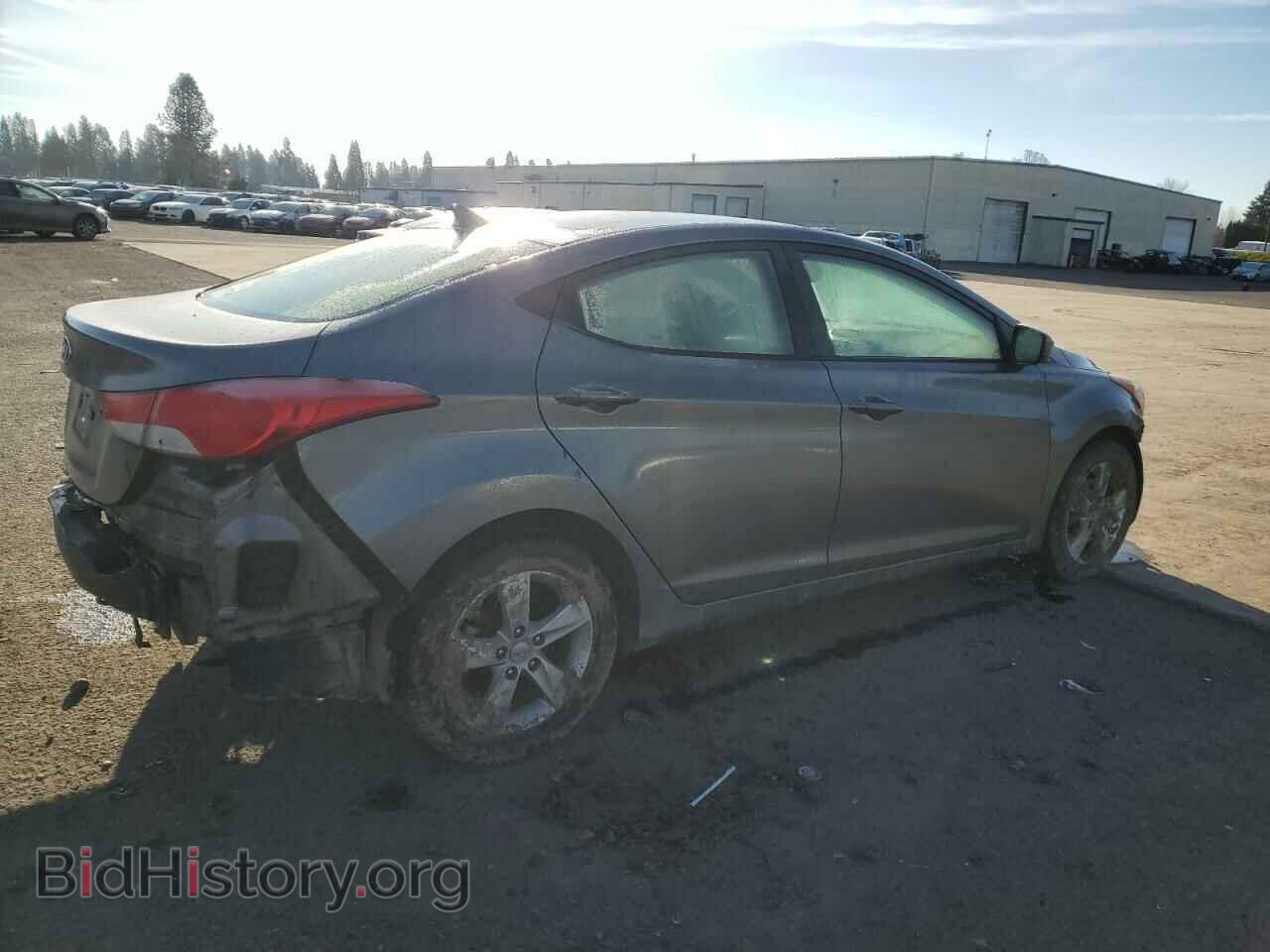 2012 HYUNDAI ELANTRA - VIN: 5NPDH4AE5CH070516 - Фото 3