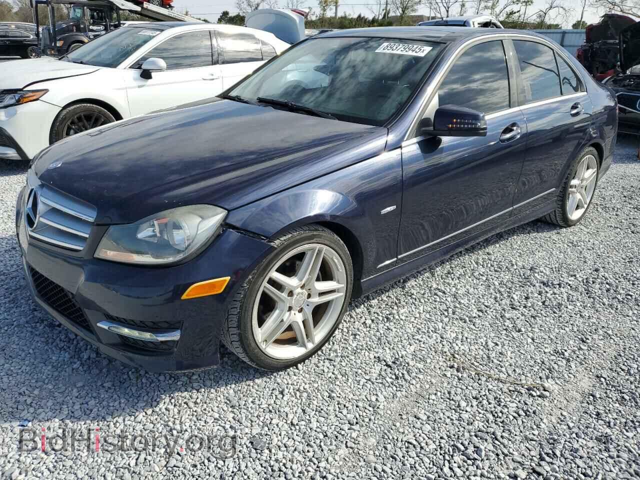 Фотография WDDGF4HB9CR210502 - MERCEDES-BENZ C-CLASS 2012