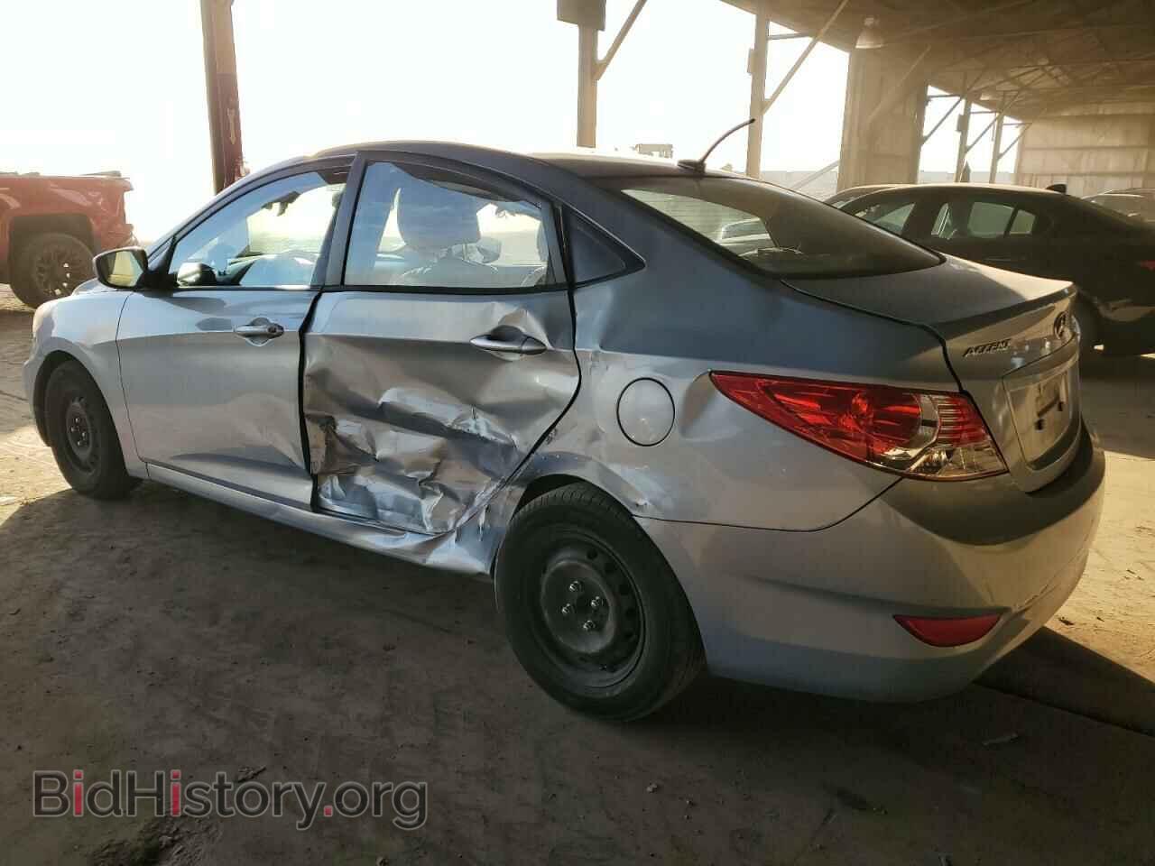 2013 HYUNDAI ACCENT - VIN: KMHCT4AE1DU520868 - Фото 2