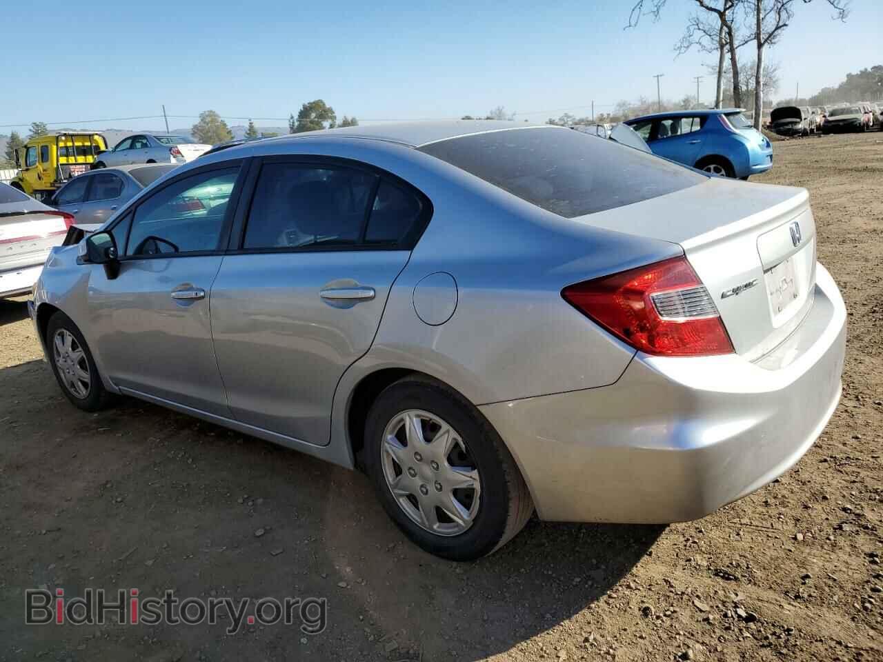 2012 HONDA CIVIC - VIN: 2HGFB2F54CH595830 - Фото 2