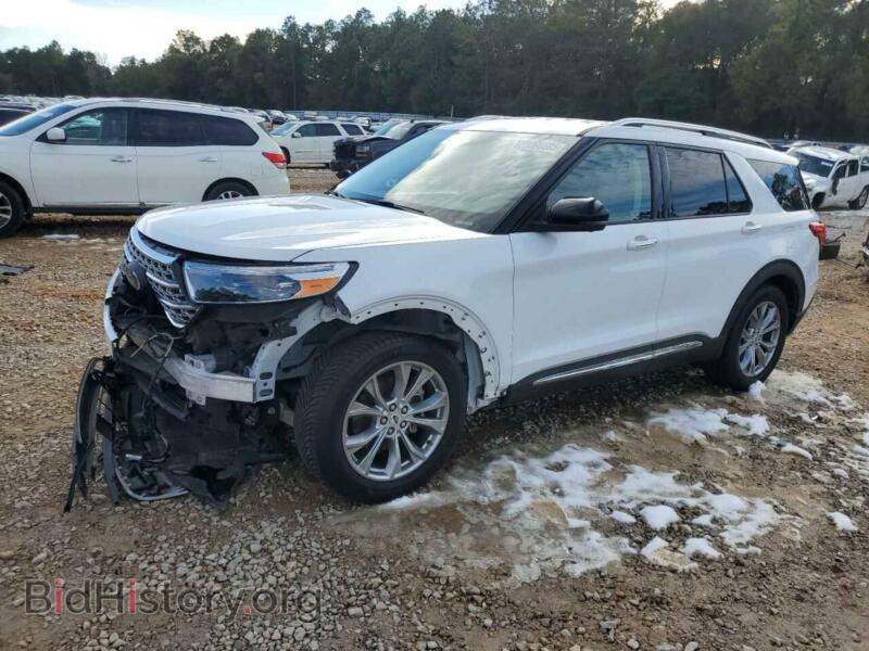 2021 Ford EXPLORER Limited (VIN 1FMSK7FH8MGB05743) — photo 1 of 15, Copart, damage: front end