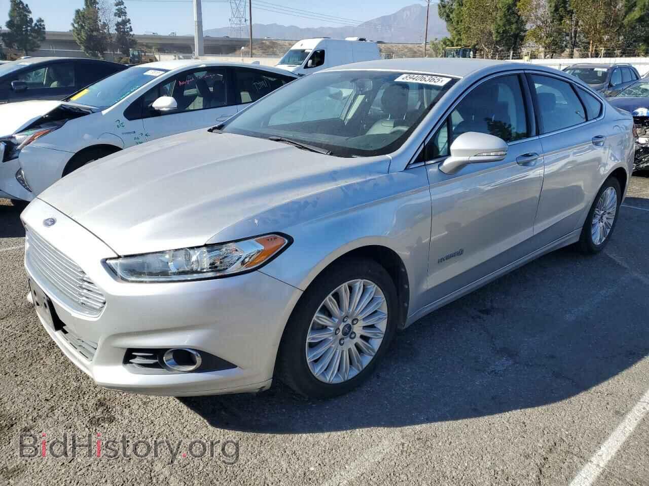 Photo 3FA6P0LU5DR178616 - FORD FUSION 2013