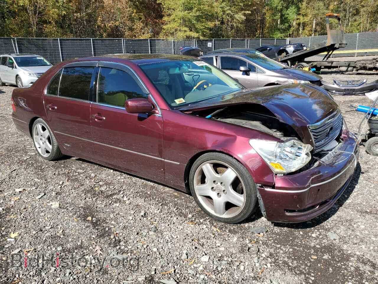 2005 LEXUS LS430 - VIN: JTHBN36F155018331 - Фото 4