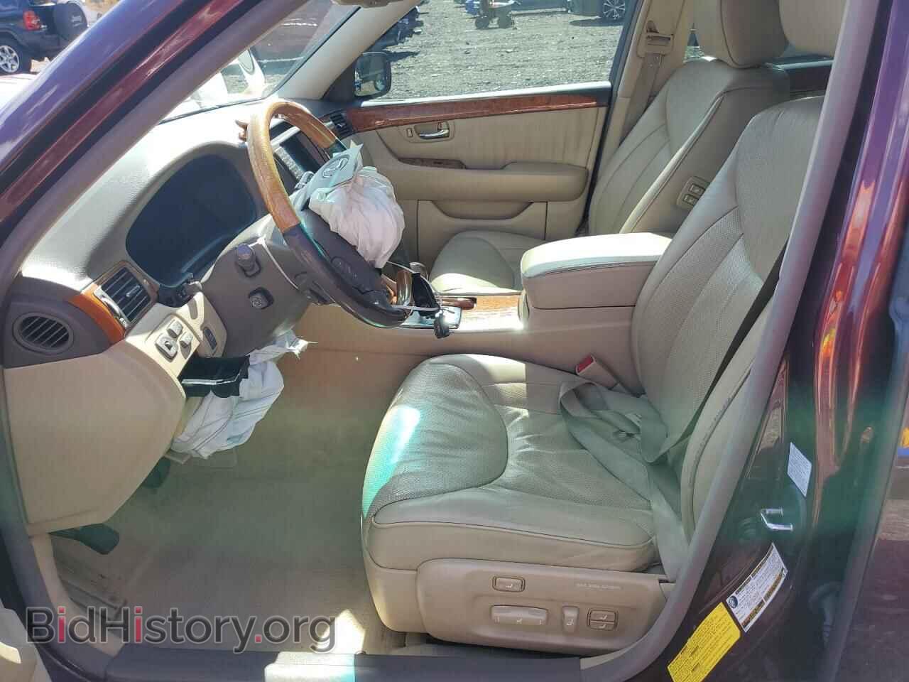 2005 LEXUS LS430 - VIN: JTHBN36F155018331 - Фото 7