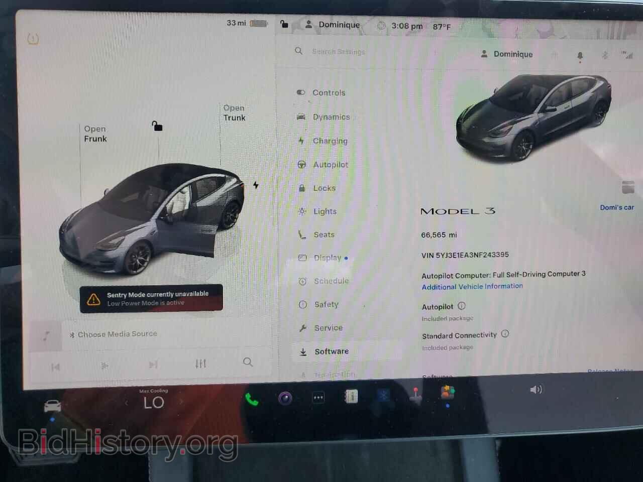 2022 TESLA MODEL 3 - VIN: 5YJ3E1EA3NF243395 - Фото 9