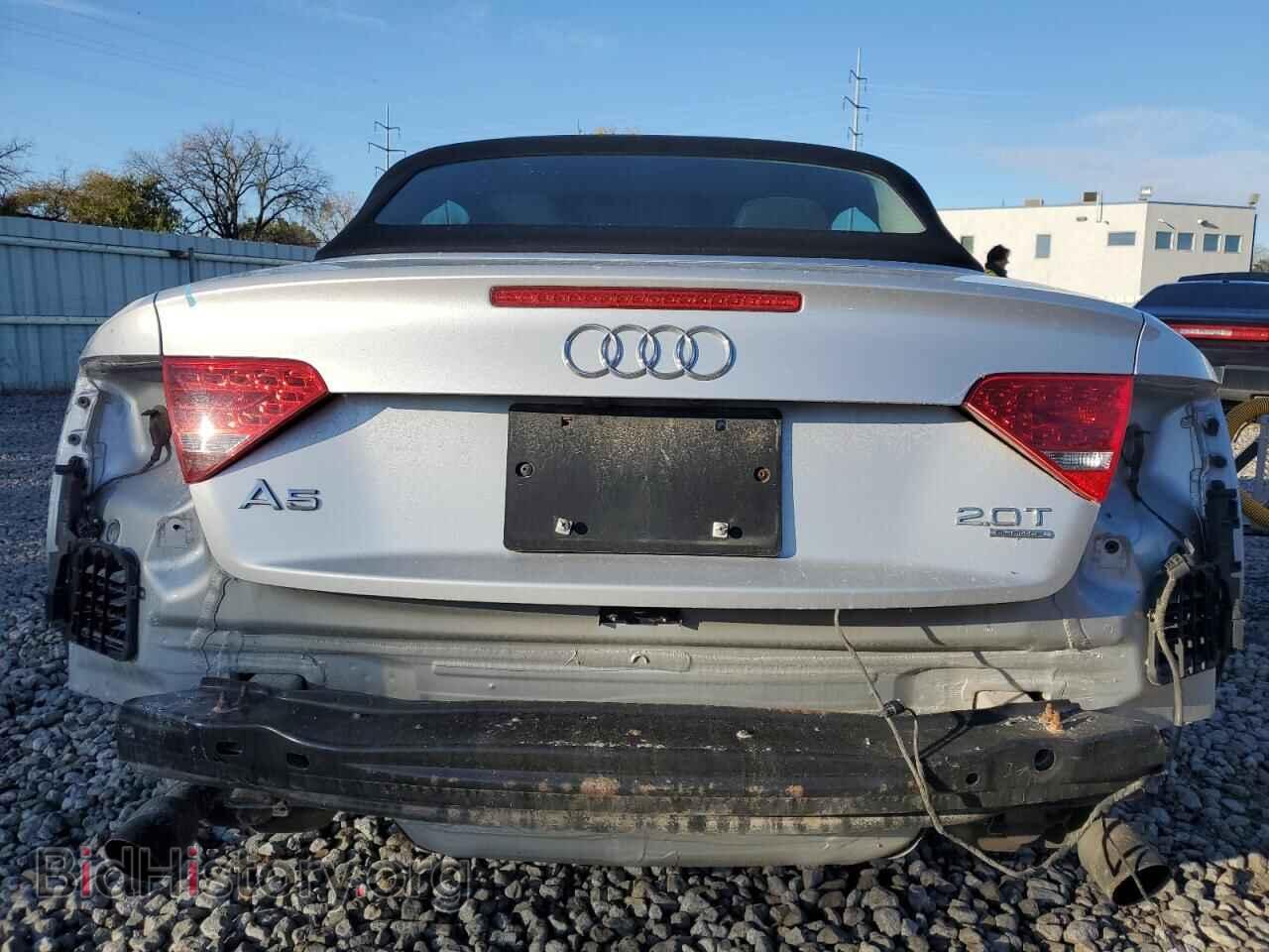 2012 AUDI A5 - VIN: WAULFAFH9CN009055 - Фото 6