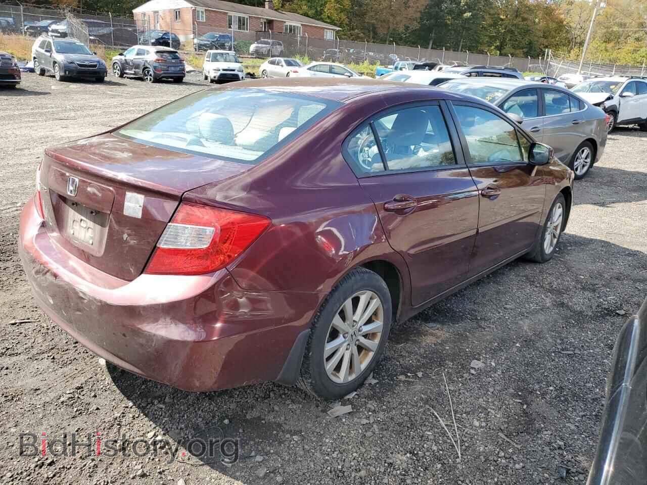 2012 HONDA CIVIC - VIN: 19XFB2F89CE103202 - Фото 3