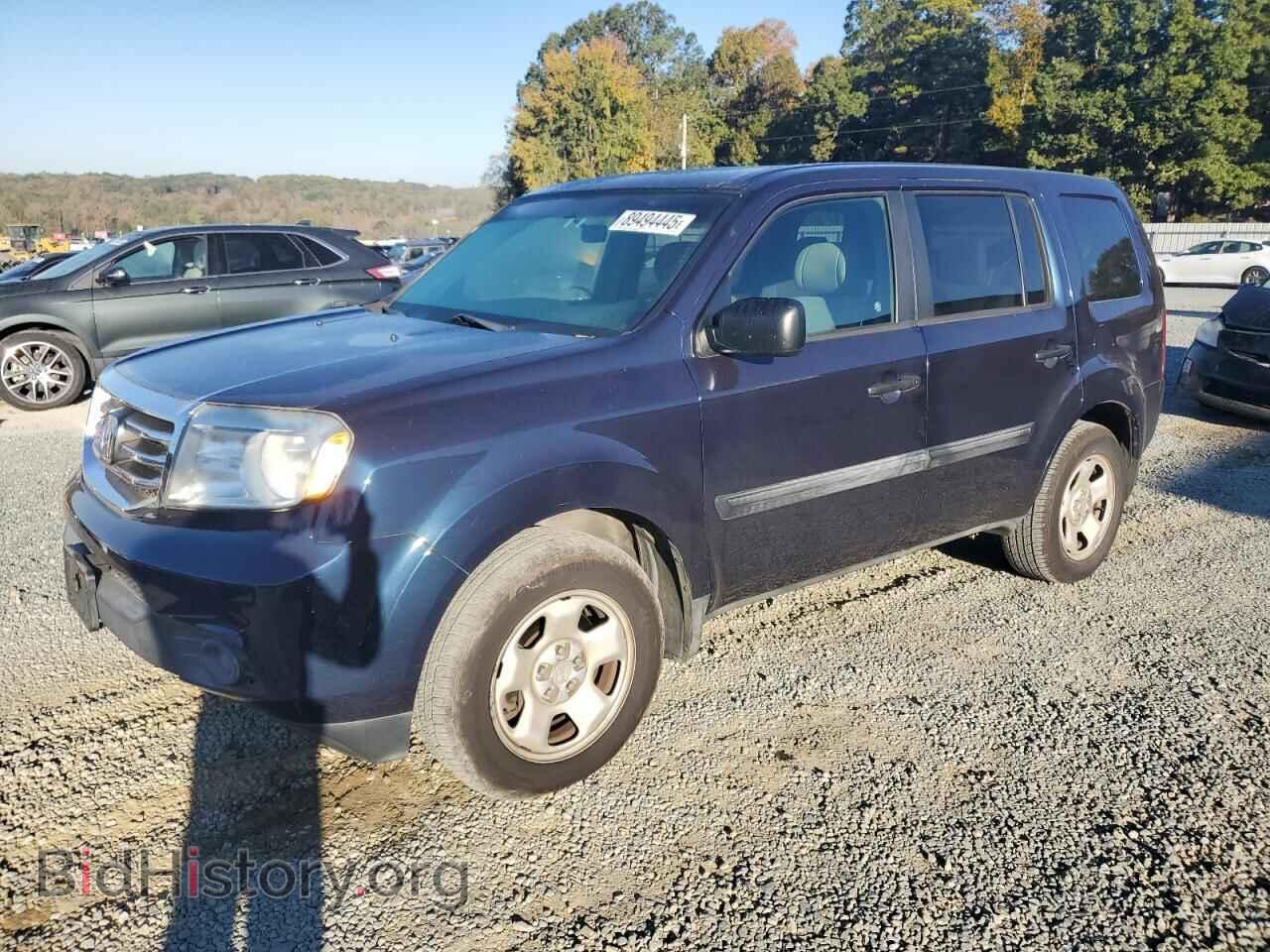 Фотография 5FNYF3H27CB013083 - HONDA PILOT 2012