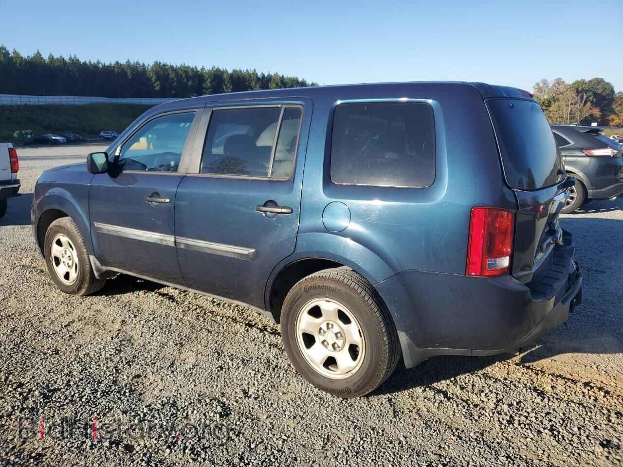 2012 HONDA PILOT - VIN: 5FNYF3H27CB013083 - Фото 2