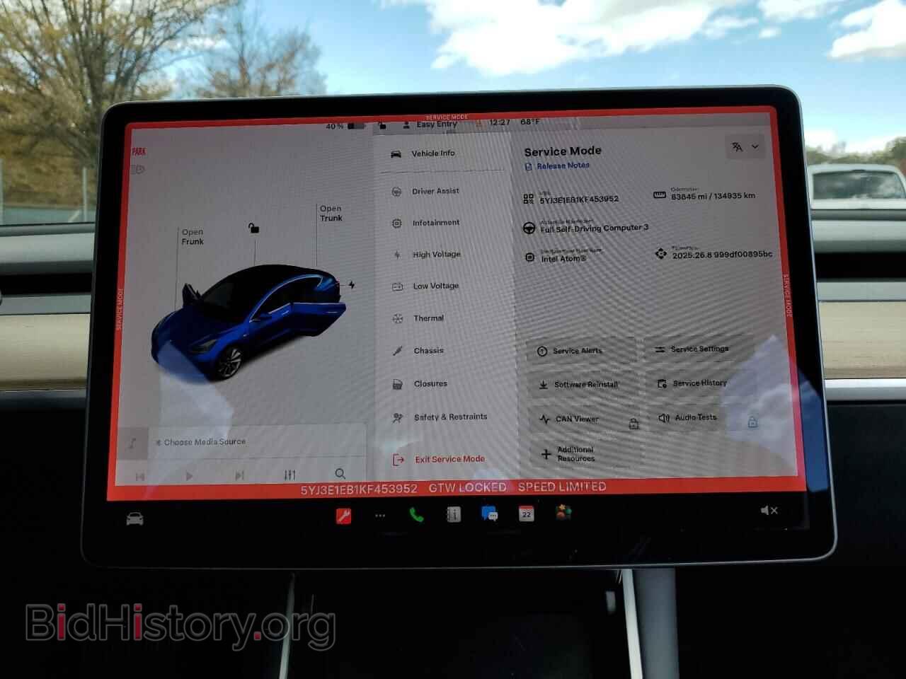 2019 TESLA MODEL 3 - VIN: 5YJ3E1EB1KF453952 - Фото 9