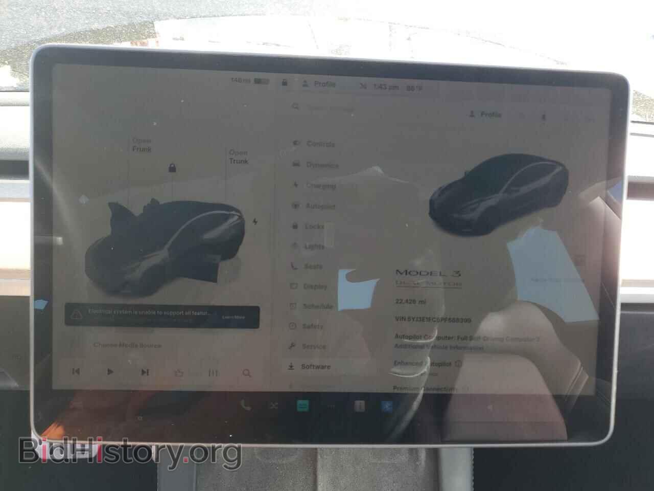 2023 TESLA MODEL 3 - VIN: 5YJ3E1EC5PF688399 - Фото 9