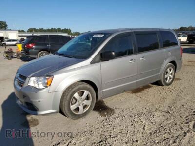 2016 Dodge CARAVAN SE, silver — VIN 2C4RDGBG4GR365506, Copart