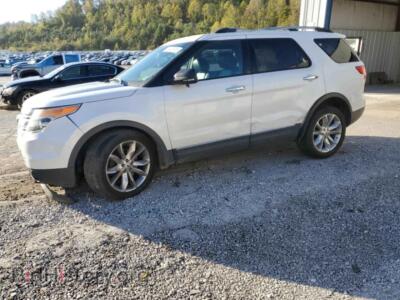 2013 Ford EXPLORER XLT, white — VIN 1FM5K7D88DGB98666, Copart