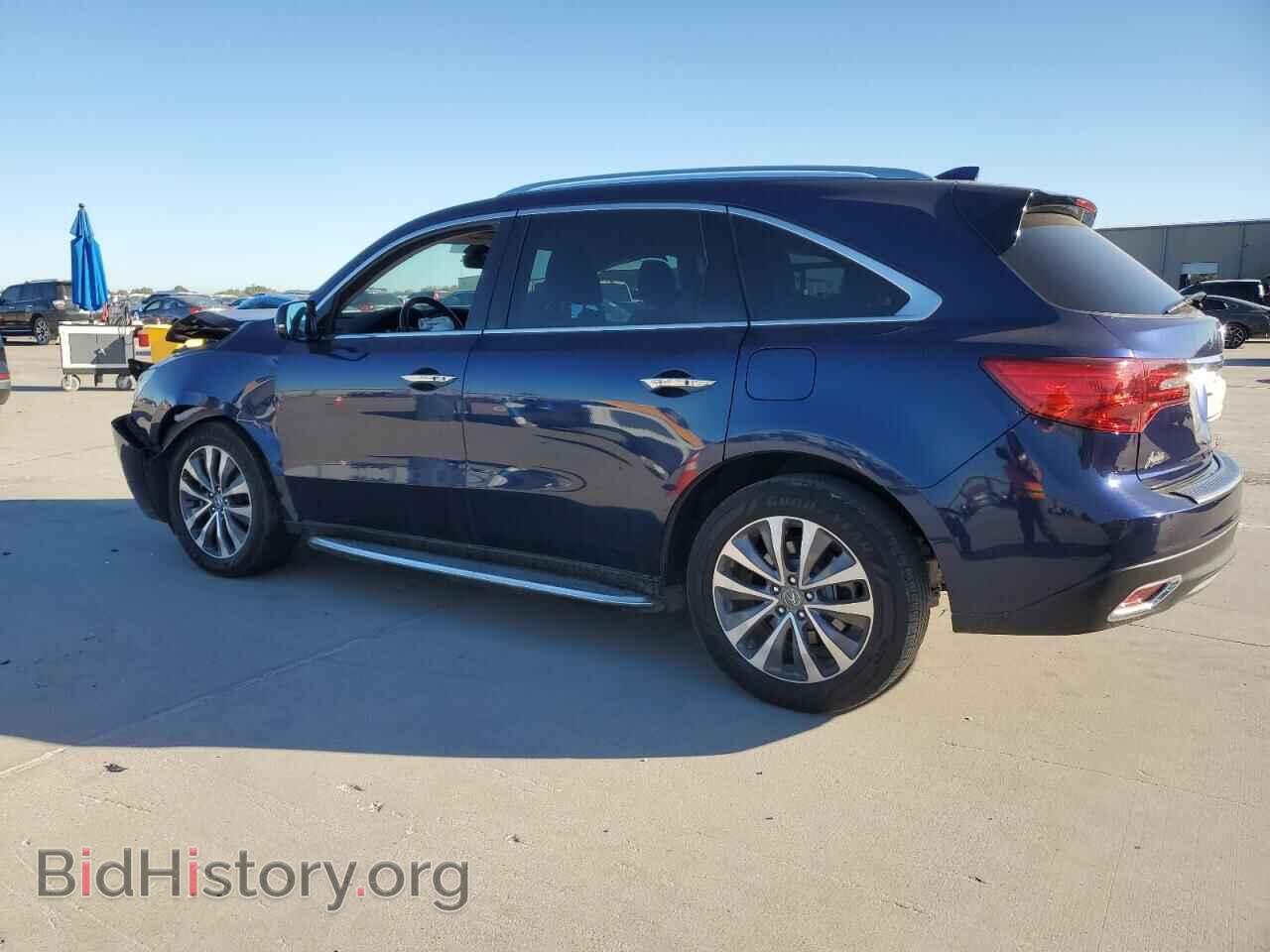 2016 ACURA MDX - VIN: 5FRYD4H46GB015571 - Фото 2