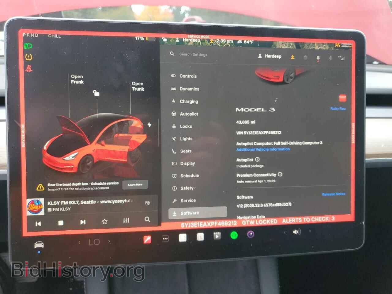2023 TESLA MODEL 3 - VIN: 5YJ3E1EAXPF469212 - Photo 9