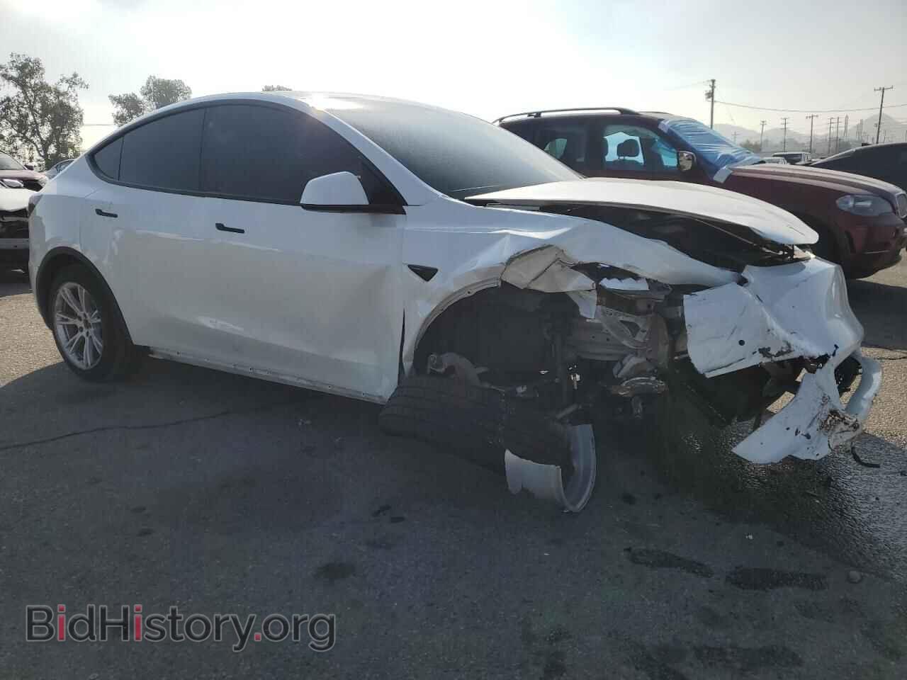 2022 TESLA MODEL Y - VIN: 7SAYGDEE7NF353650 - Фото 4