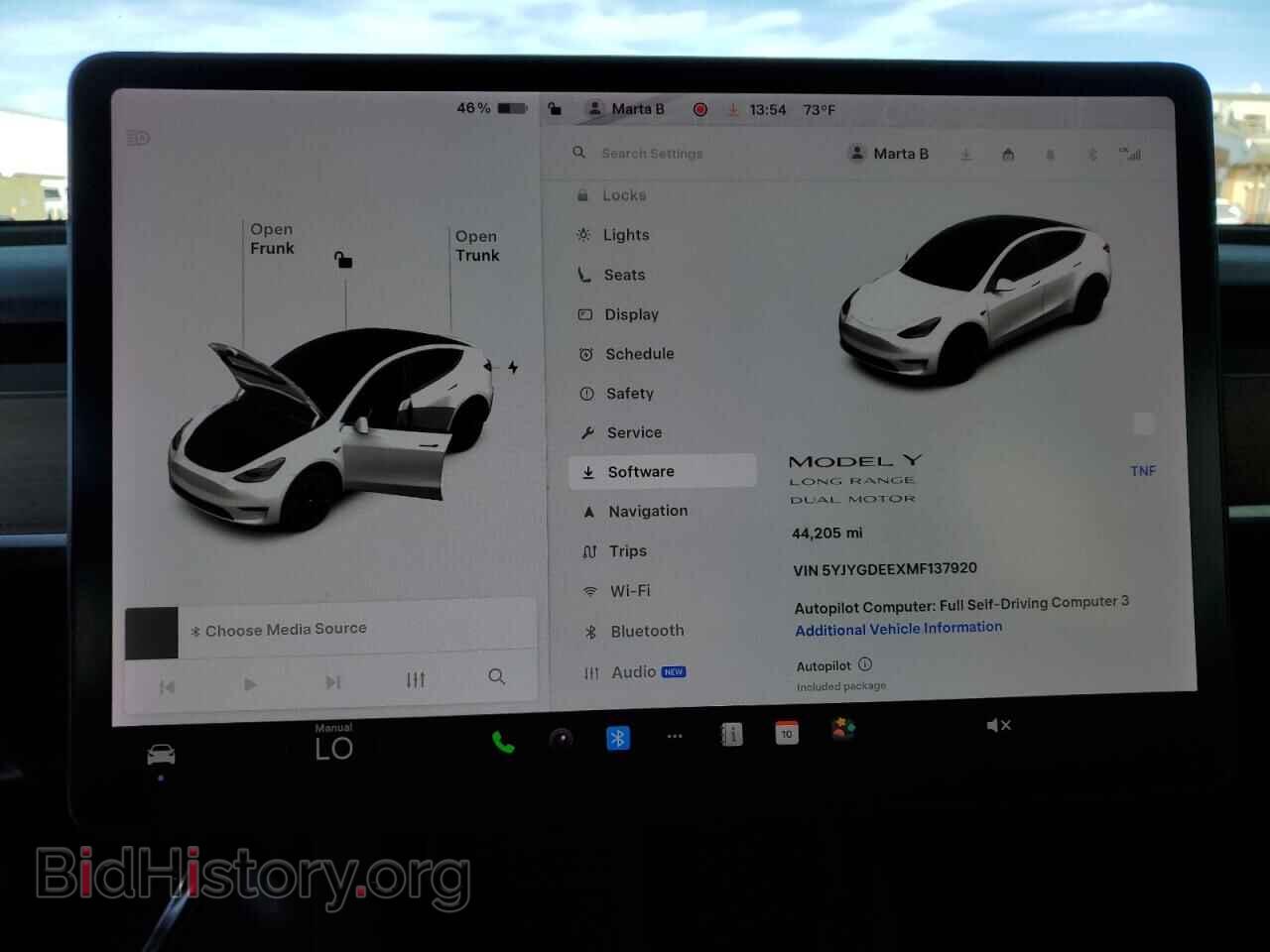 2021 TESLA MODEL Y - VIN: 5YJYGDEEXMF137920 - Photo 9