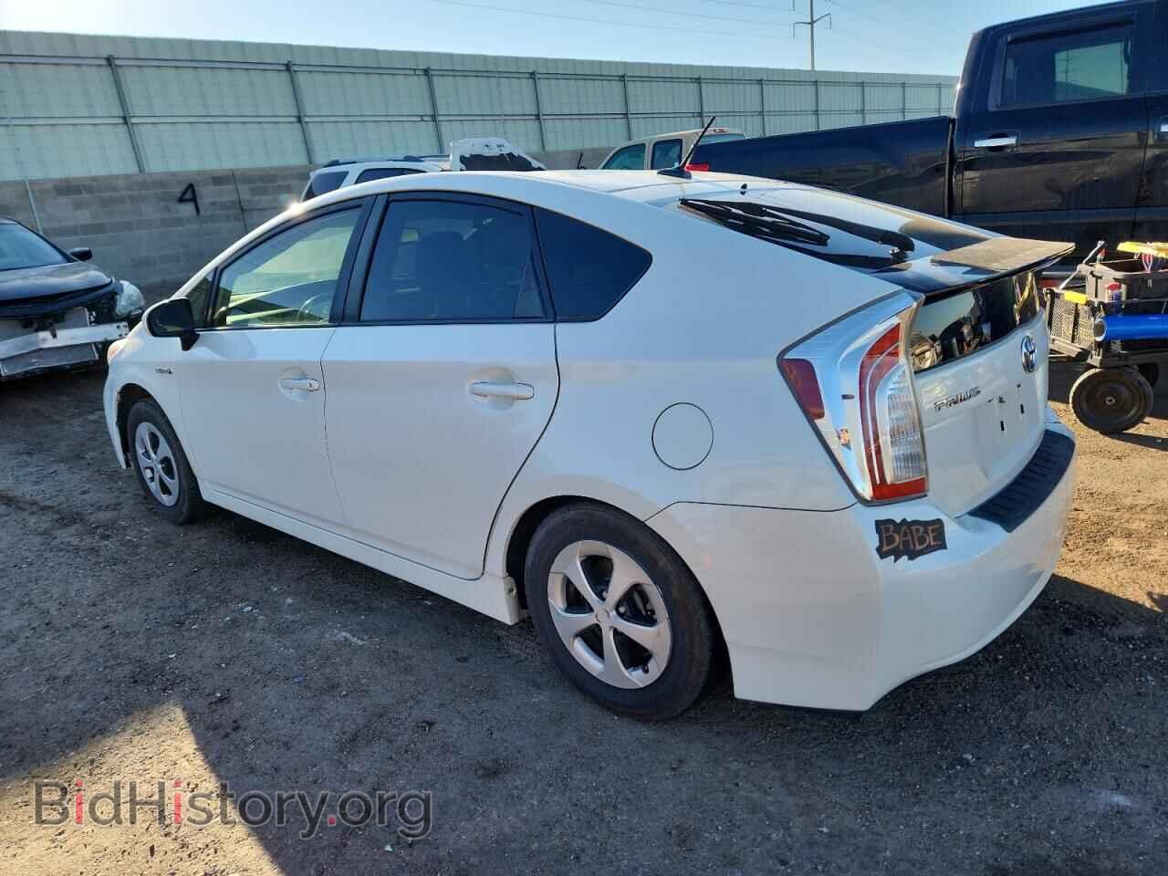 2012 TOYOTA PRIUS - VIN: JTDKN3DU3C5374778 - Фото 2