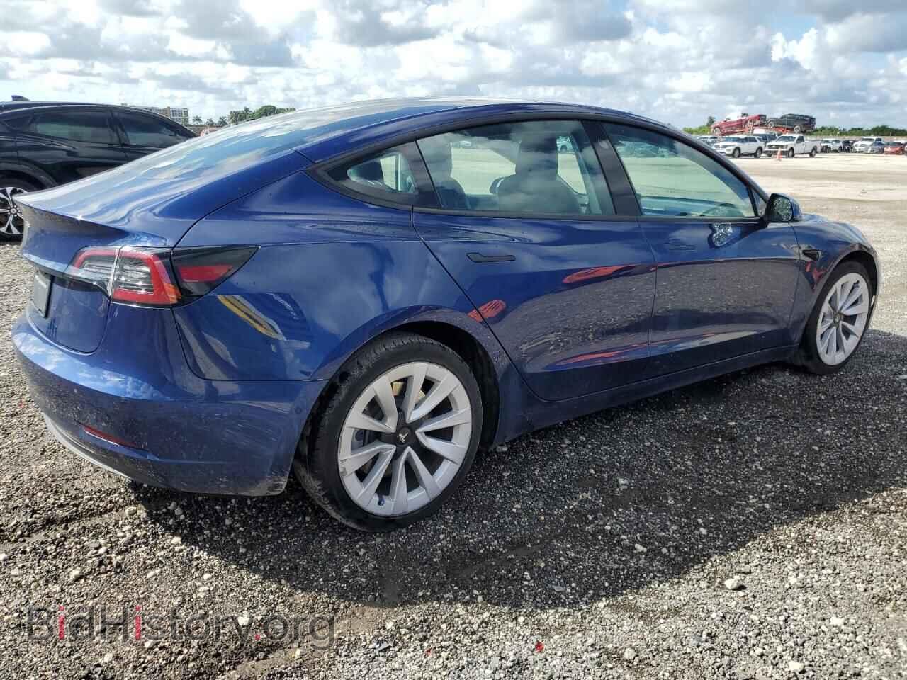 2022 TESLA MODEL 3 - VIN: 5YJ3E1EA5NF190859 - Photo 3