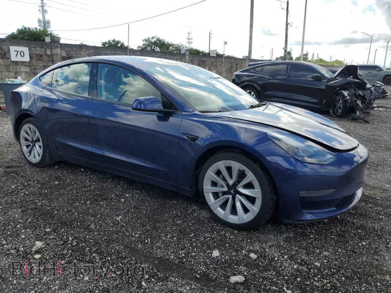 2022 TESLA MODEL 3 - VIN: 5YJ3E1EA5NF190859 - Photo 4