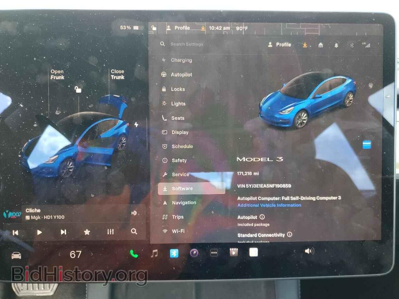 2022 TESLA MODEL 3 - VIN: 5YJ3E1EA5NF190859 - Photo 9