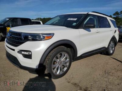 2020 Ford EXPLORER XLT, белый — VIN 1FMSK7DH2LGB80293, Copart