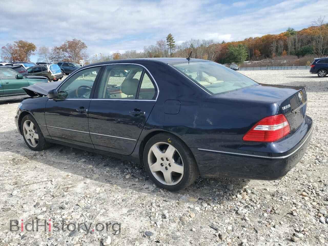 2005 LEXUS LS430 - VIN: JTHBN36F155017776 - Фото 2