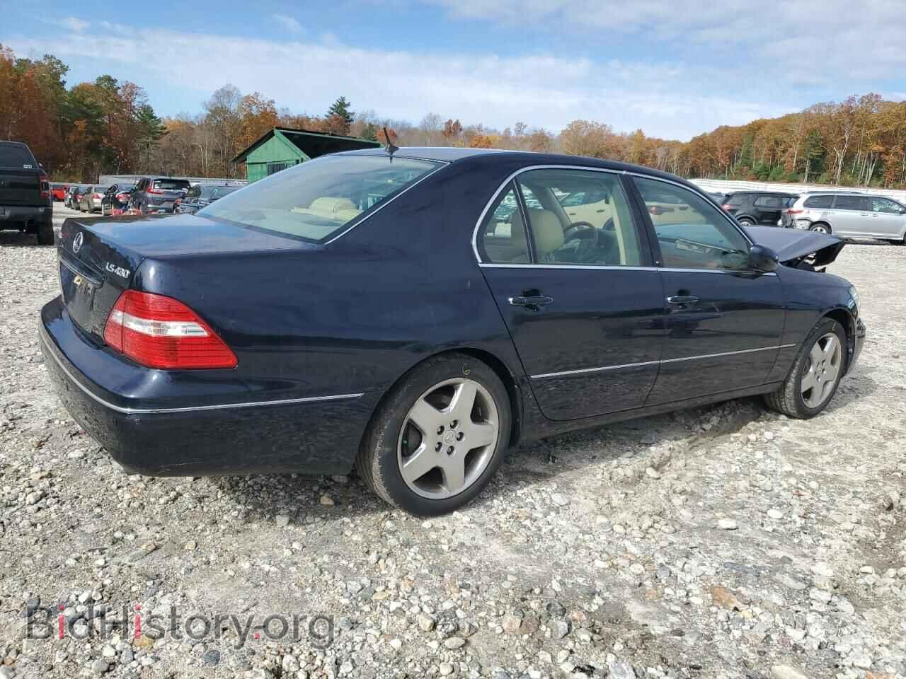 2005 LEXUS LS430 - VIN: JTHBN36F155017776 - Фото 3