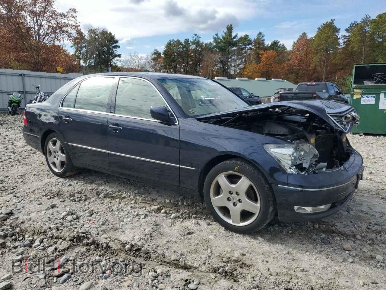 2005 LEXUS LS430 - VIN: JTHBN36F155017776 - Фото 4