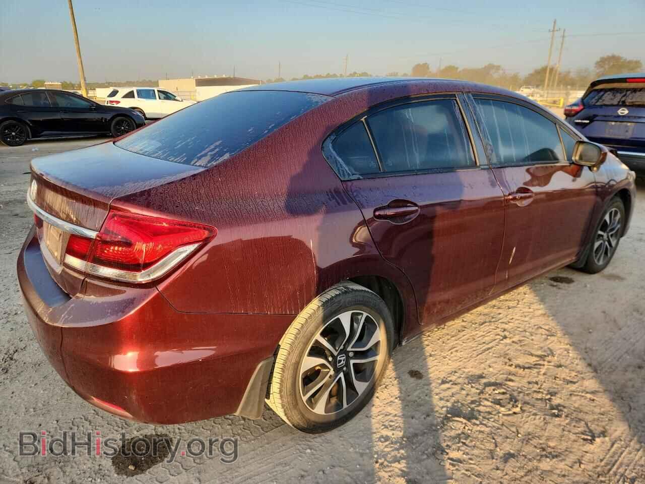 2014 HONDA CIVIC - VIN: 19XFB2F86EE056360 - Фото 3