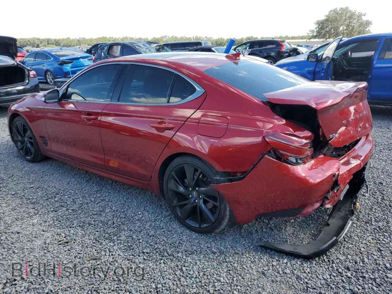 2023 GENESIS G70 BASE - VIN: KMTG34TA4PU115125 - Photo 2
