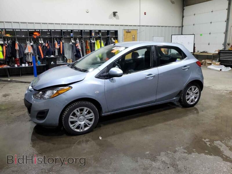 2013 Mazda 2 (VIN JM1DE1KY7D0169904) — photo 1 of 14, Copart, damage: front end