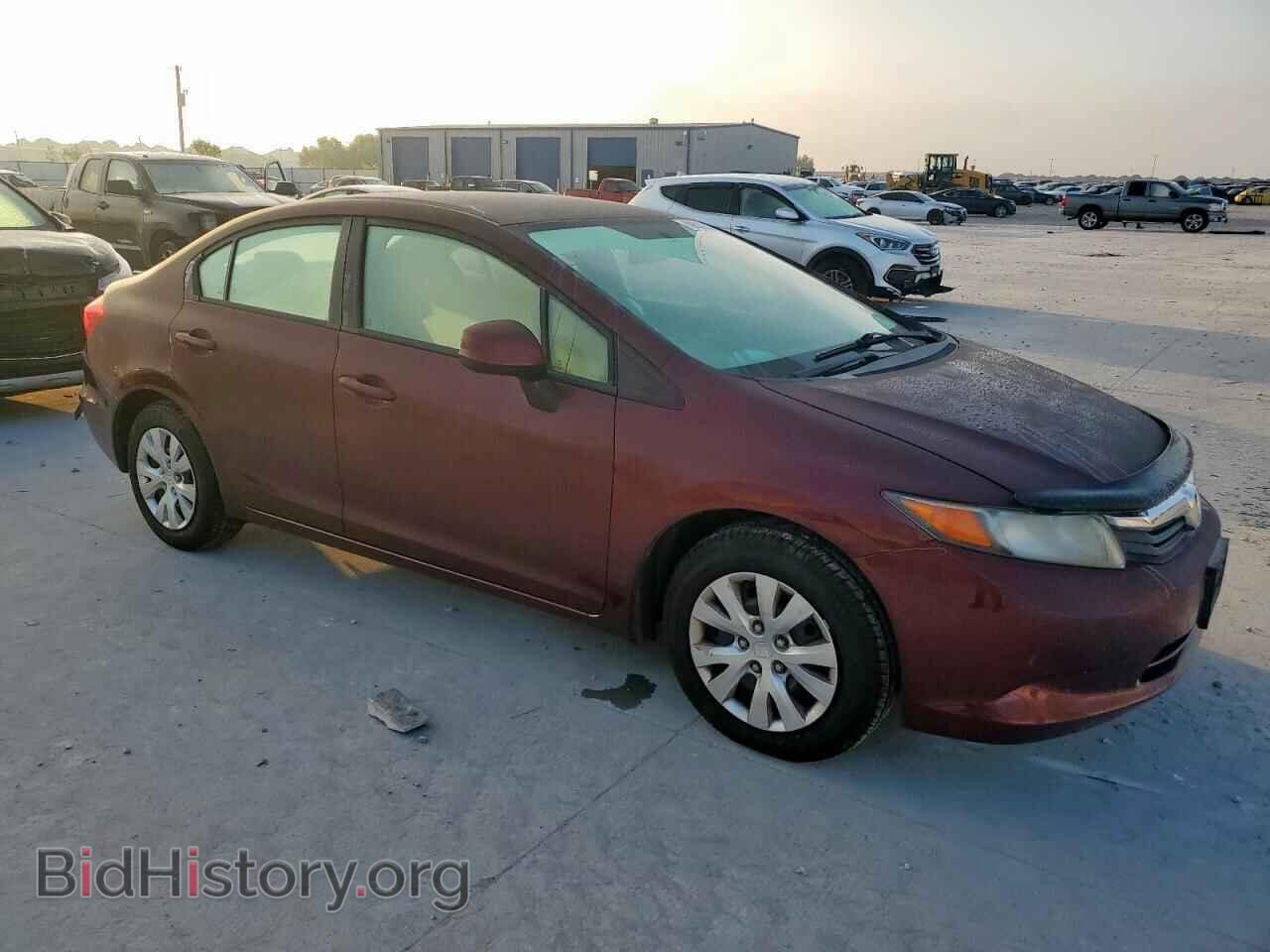 2012 HONDA CIVIC - VIN: 19XFB2F54CE090137 - Фото 4