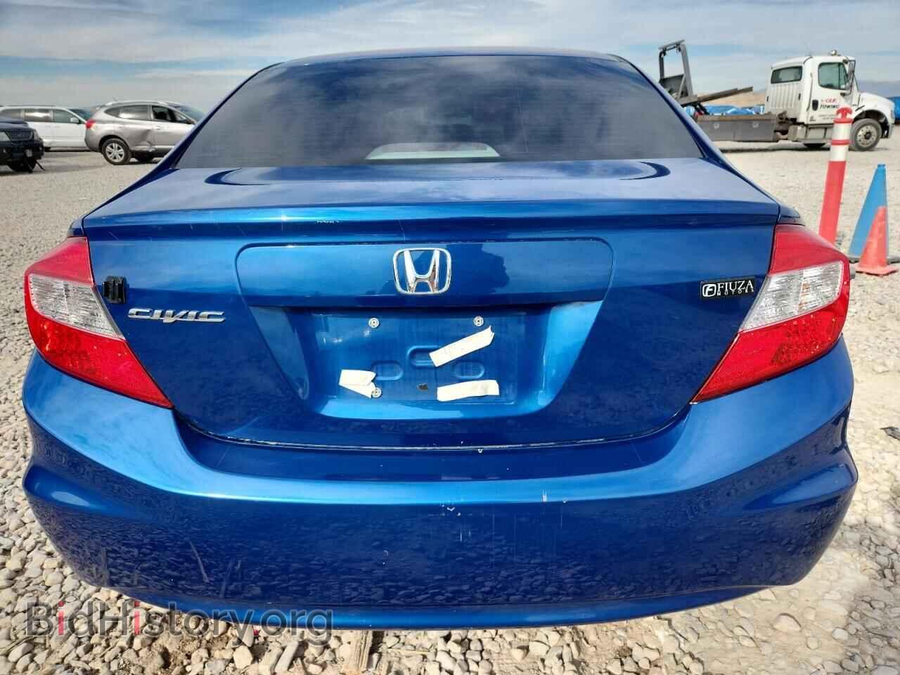 2012 HONDA CIVIC - VIN: 2HGFB2E55CH506462 - Фото 6