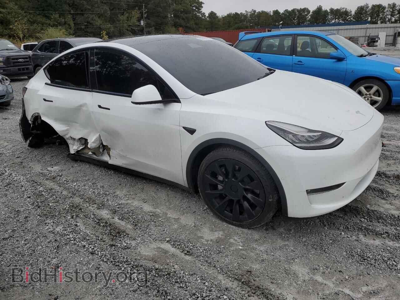 2022 TESLA MODEL Y - VIN: 7SAYGDEE6NF392813 - Photo 4