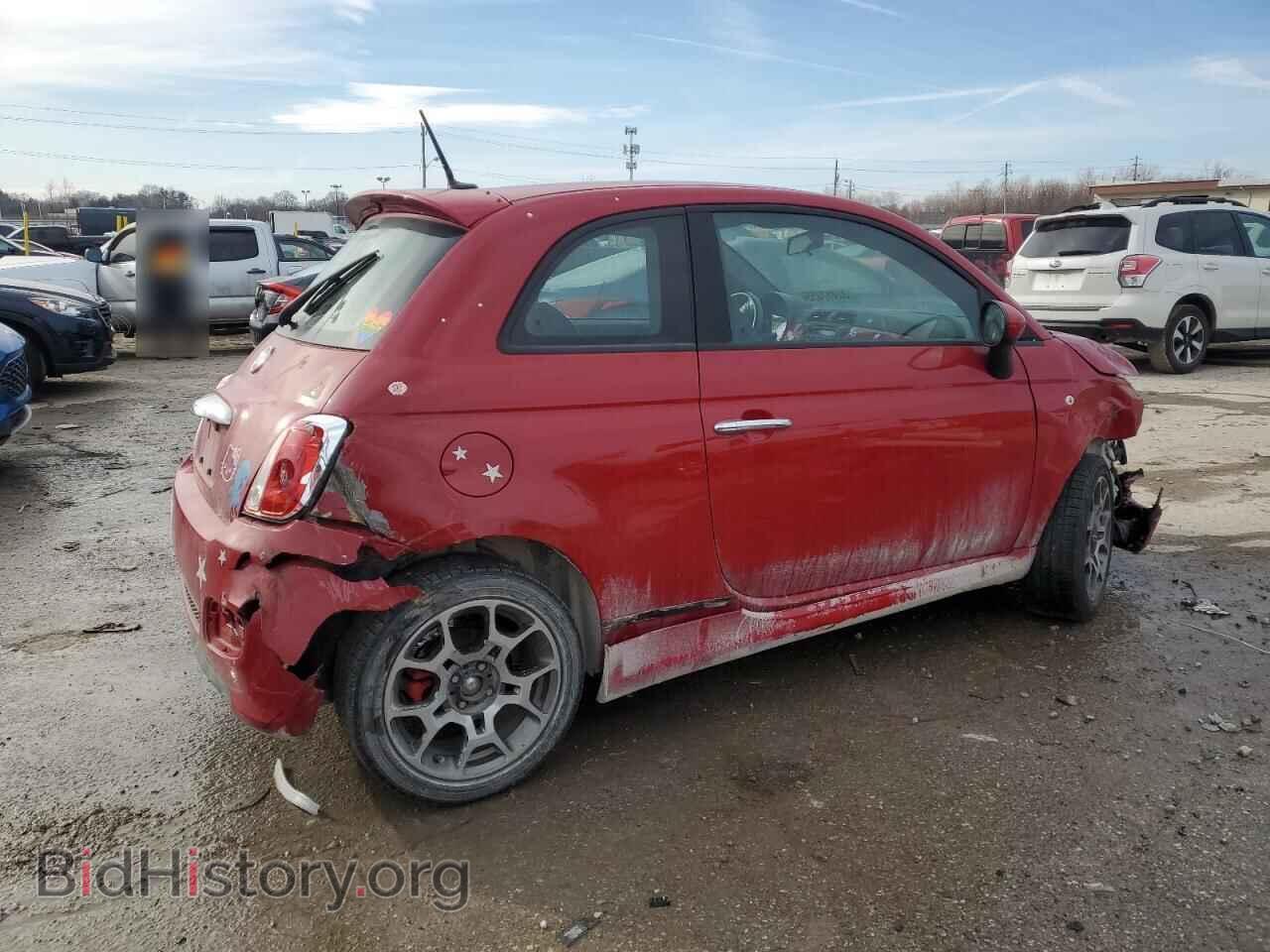 2012 FIAT 500 - VIN: 3C3CFFBR3CT295830 - Фото 3