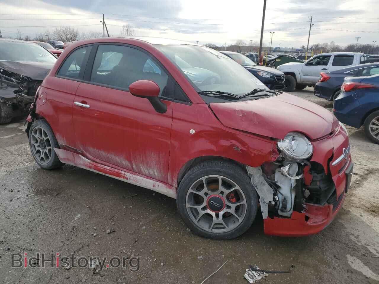 2012 FIAT 500 - VIN: 3C3CFFBR3CT295830 - Фото 4