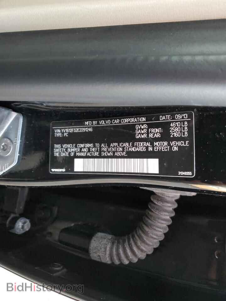 2014 VOLVO S60 - VIN: YV1612FS2E2291246 - Фото 12