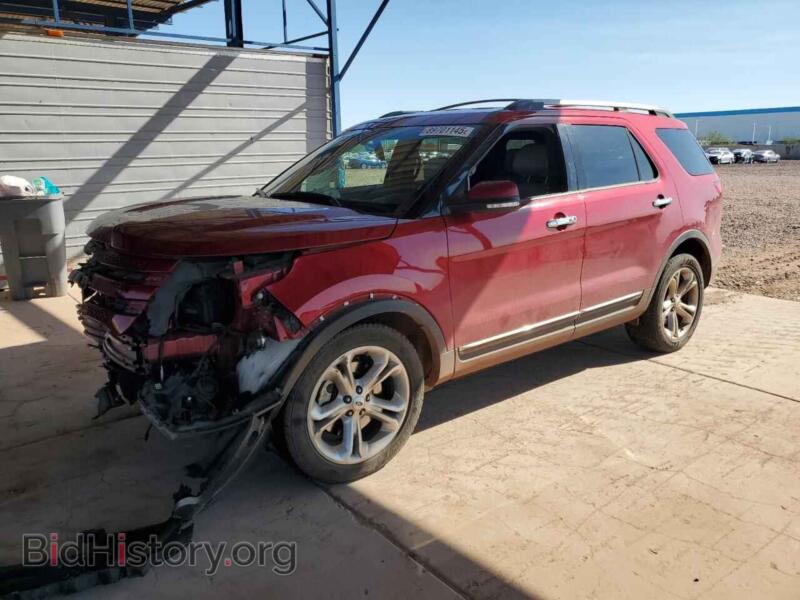 2014 Ford EXPLORER Limited (VIN 1FM5K8F84EGA23268) — photo 1 of 14, Copart, damage: front end