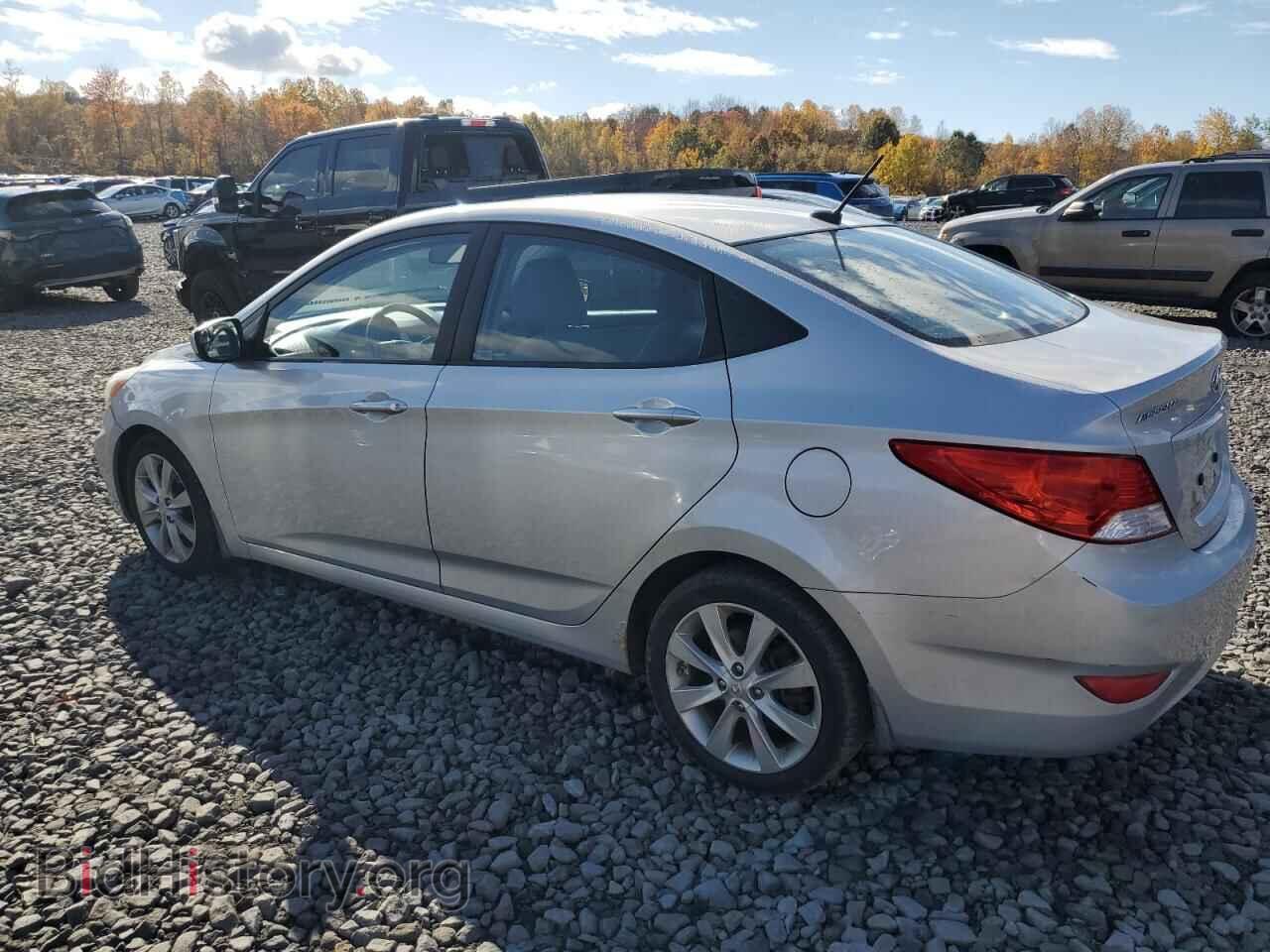 2014 HYUNDAI ACCENT - VIN: KMHCU4AE9EU609845 - Фото 2
