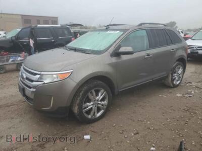 2013 Ford EDGE SEL, серый — VIN 2FMDK3JC7DBC91411, Copart