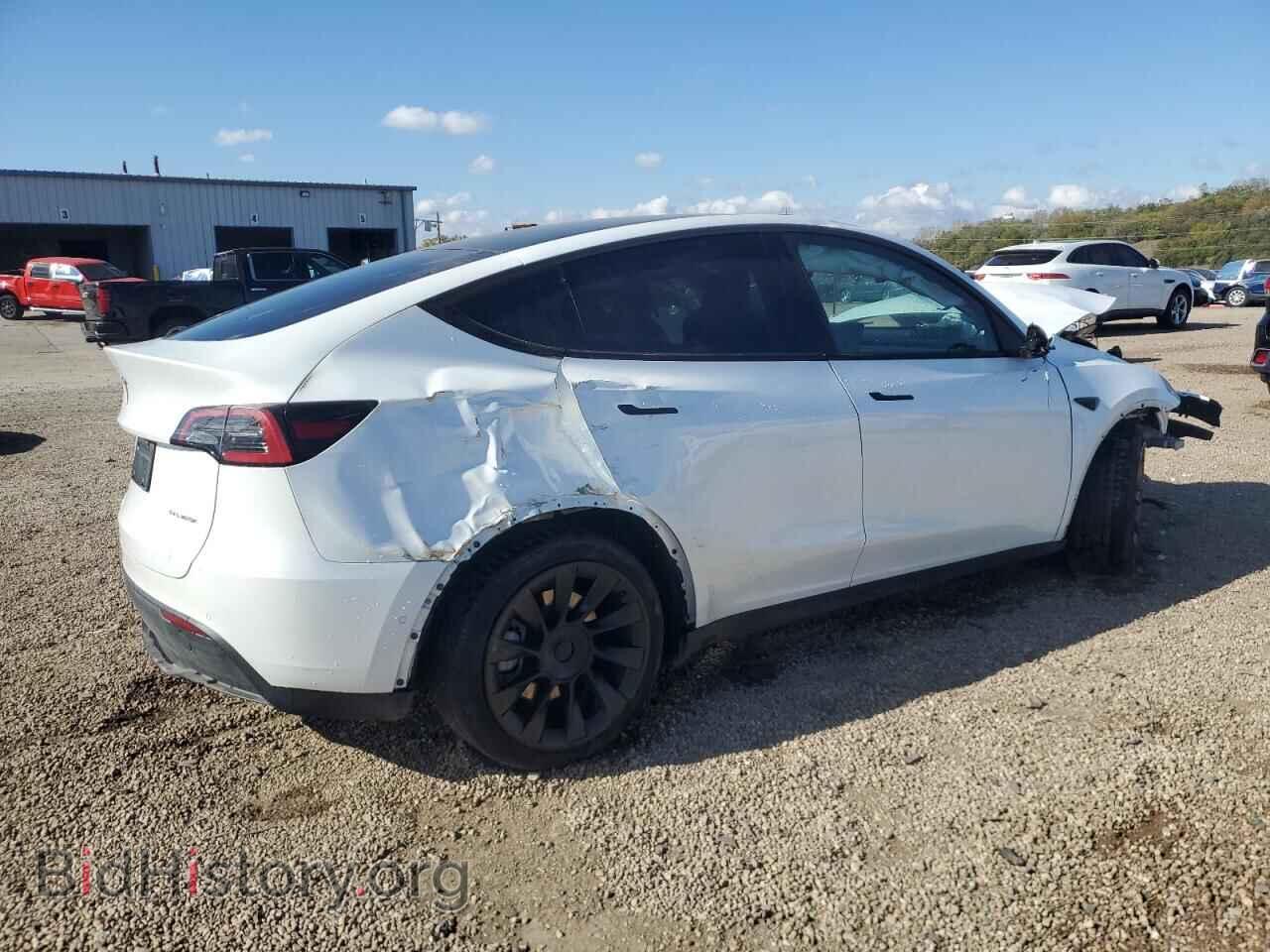 2022 TESLA MODEL Y - VIN: 7SAYGDEE7NA016277 - Фото 3